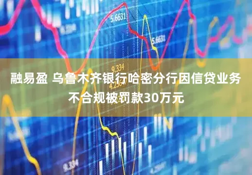 融易盈 乌鲁木齐银行哈密分行因信贷业务不合规被罚款30万元